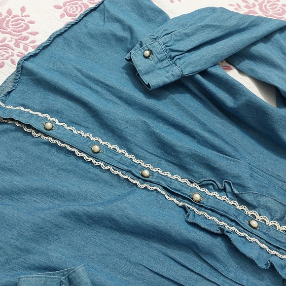 Axes Femme Denim-style Jacket - Picture 4 of 7